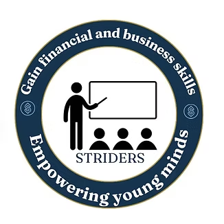 Striders Empowering Young Minds logo