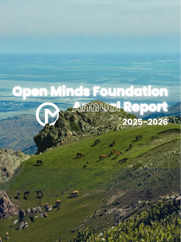 Open Minds Foundation Annual Report 2025–2026 cover